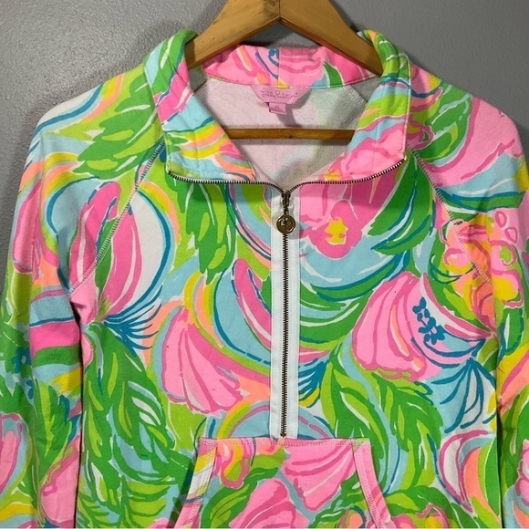 Lilly Pulitzer Skipper Popover Size XS So a Peeling long sleeve - Picture 2 of 7